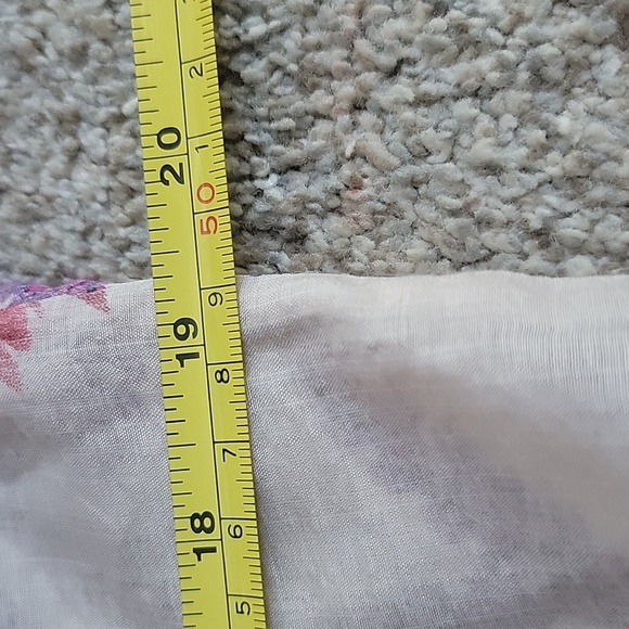 Aratta Silent Journey Sheer Light weight Blouse Sz Med5 - Picture 8 of 8